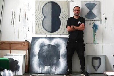 Affected By Virus, Visual Artists Take Refuge In Their Work