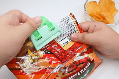 How to Close a Chip Bag