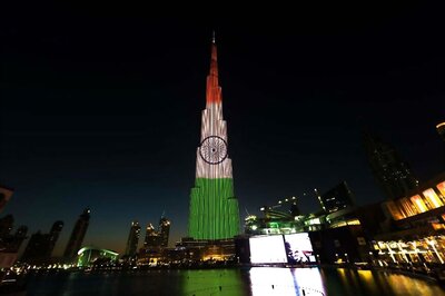 World's Tallest Building Burj Khalifa Dons Tricolour on Republic Day
