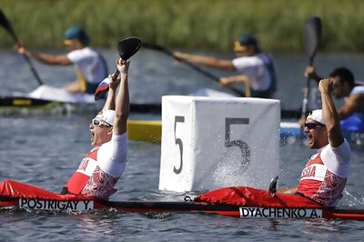 Russia win 200m Kayak-2 sprint Olympic gold