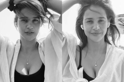 Sexy! Aisha Sharma Flaunts Ample Cleavage In A Black Tank Top, Hot Photos Goes Viral; See Here