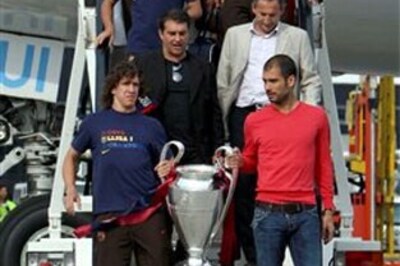 Gladiator behind Barca's Champions League win