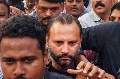 Watch: Ink Thrown at Police Vehicle Carrying Father of Teen Involved in Pune Porsche Crash