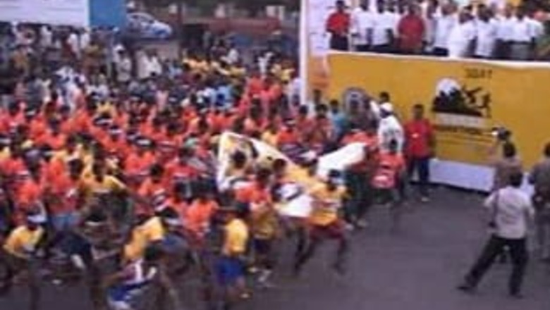 Thousands take part in Chennai Marathon