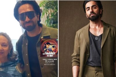 Ayushmann Khurana Poses With ‘Kashmir Ki Kali’ Sharmila Tagore