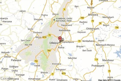 Policemen thrash, kick mentally challenged man after tying his hands and legs in Udaipur