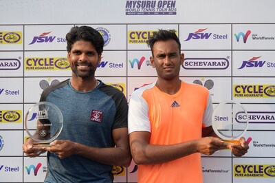 ITF Mysuru Open 2023: Mukund Sasikumar-Vishnu Vardhan Win Doubles Title