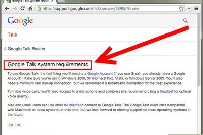 How to Set up a Google Talk Account