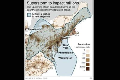 Hurricane Sandy: A state-by-state look