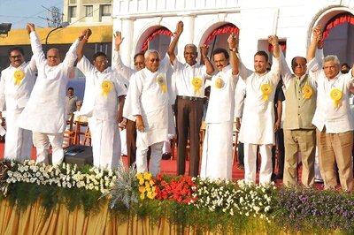 Opposition Unity at Karunanidhi's Birthday Party, Stalin Takes Main Stage