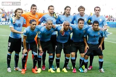 World Cup 2014: No Suarez as Uruguay brace for Colombia challenge