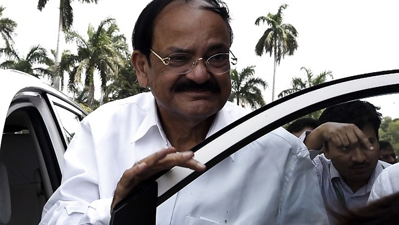 Vice President-elect Venkaiah Naidu Offers Prayers at Tirumala Shrine