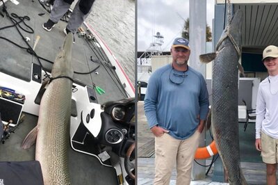 US Father-Son Duo Catches Giant Alligator, Gar Breaking Fishing Record