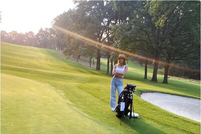 Tom Holland Shares Pic of Nadia Parkes’ as They Enjoy Golf Together