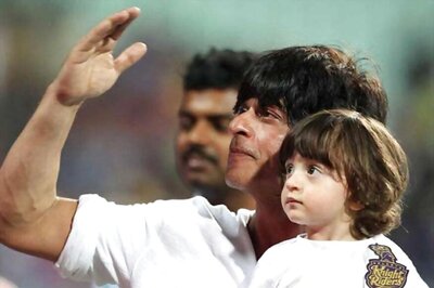 Abram Gets Angry When Not Allowed to Be Clicked, Says SRK