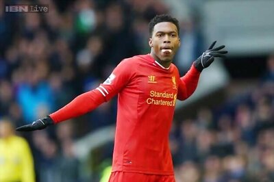 Liverpool striker Daniel Sturridge out for up to eight weeks