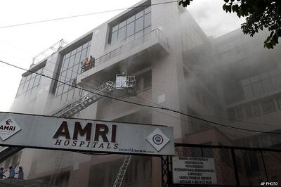 AMRI authorities plan to reopen fire-hit hospital