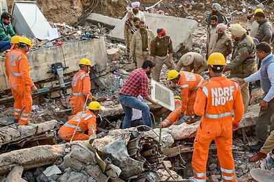 One Killed after Building Collapses in Punjab's Mohali, Debris Removal Operations Underway