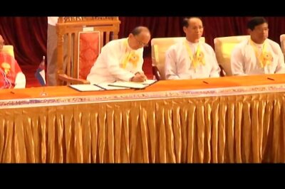 Myanmar signs ceasefire agreement with key insurgent groups along the Indian border