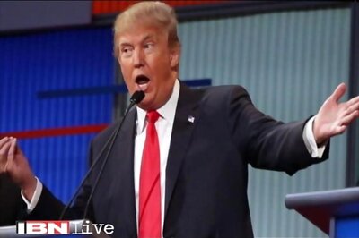 I don't condone violence, says Donald Trump