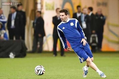 World Cup 2014: We're playing Argentina, not Messi, says van Gaal