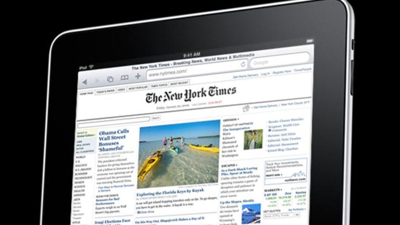 Apple to offer newspaper subscriptions for iPad