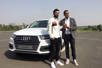 Virat Kohli Gets Audi Q7 on Audi's 10th Anniversary in India