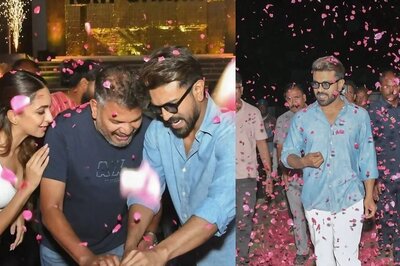 Ram Charan Celebrates His Birthday With Kiara Advani, Crew on RC15 Set, See Pics