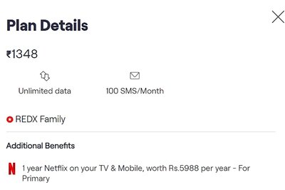 Vi Has A New RedX Family Postpaid Plan With Unlimited Data, Free Netflix Subscription And More