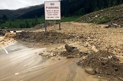 Flood Watches In US West As Mudslides Close Major Interstate