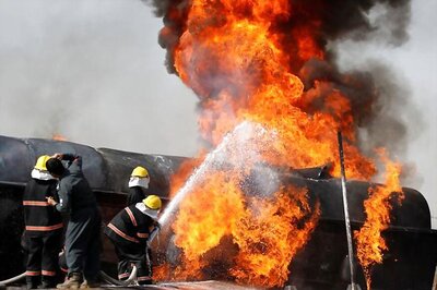 Fire Breaks Out At Iran's Historic Bazaar of Tabriz in Iran