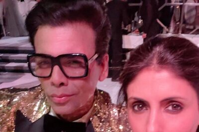 Karan Johar Poses With Shweta Bachchan and Calls Her 'BFF For Life'; She Reacts
