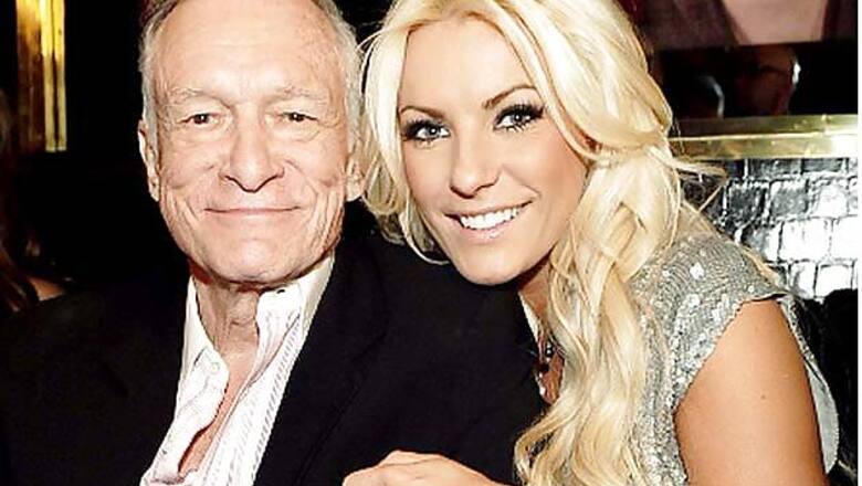 Hugh Hefner wants to be with Crystal Harris forever