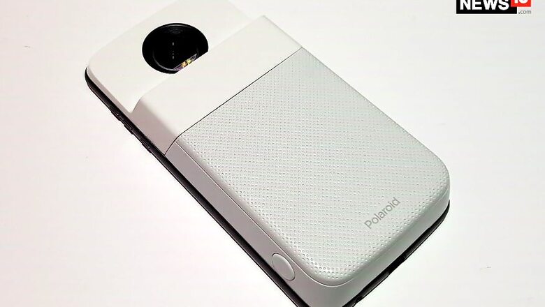 Motorola Polaroid Insta-Share Printer Moto Mod First Look [Video]