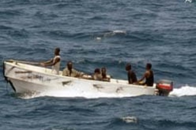 Indian Navy ship fights Somali pirates, sinks ship
