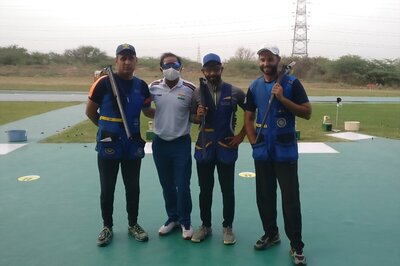 New Delhi Shooting World Cup: Indian Men's Skeet Team Wins Gold, Women Settle for Silver
