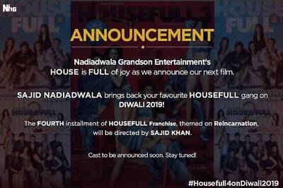 Sajid Nadiadwala Announces Housefull 4: Film Set For Diwali 2019 Release