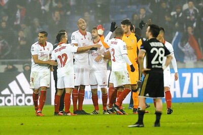 Champions League: Sevilla Withstand Lyon Assault to Reach Last 16