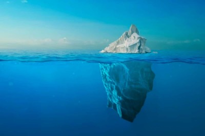 Why Icebergs Float And What Fraction Of It Is Under Water