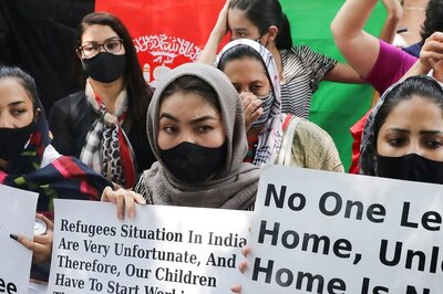 Afghan Refugees Protest in Front of Delhi UNHCR Office, Demand 'Support Letters'