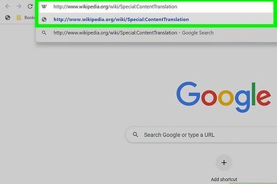 How to Translate the Text in a Wikipedia Article
