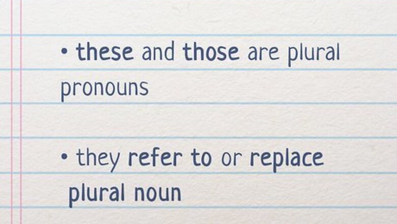 How to Use These and Those