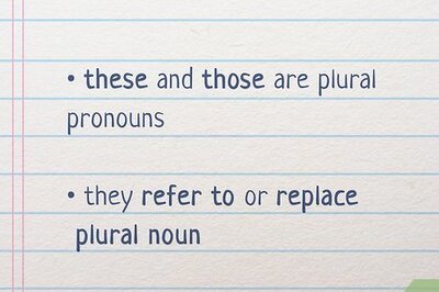 How to Use These and Those