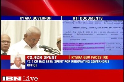 Karnataka Governor in trouble as RTI query shows he spent Rs 2.4 crore on revamp, chartered flights