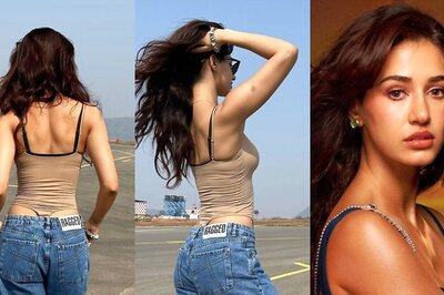 Disha Patani Flaunts Sexy Back In Figure Hugging Spaghetti Top; Tiger Shroff's Sis Drops Comment