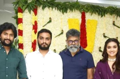 Nani, Keerthy Suresh-Starrer Dasara Launched With Puja Ceremony in Hyderabad