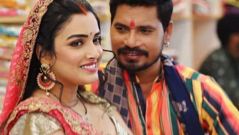 Bhojpuri Star Aamrapali Dubey Shares her Look From Saajan, Co-actor Pravesh Reacts
