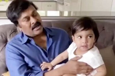 Chiranjeevi Shares Adorable Pre-lockdown Moment with Grand-daughter in This Throwback Video