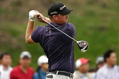 Hanson leads BMW Masters by one shot