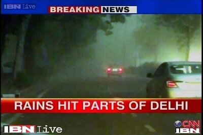 Three planes damaged, 21 flights diverted due to bad weather in Delhi